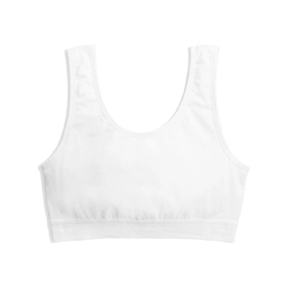 NIB - TomboyX Essentials Soft Bra, White – Size Large